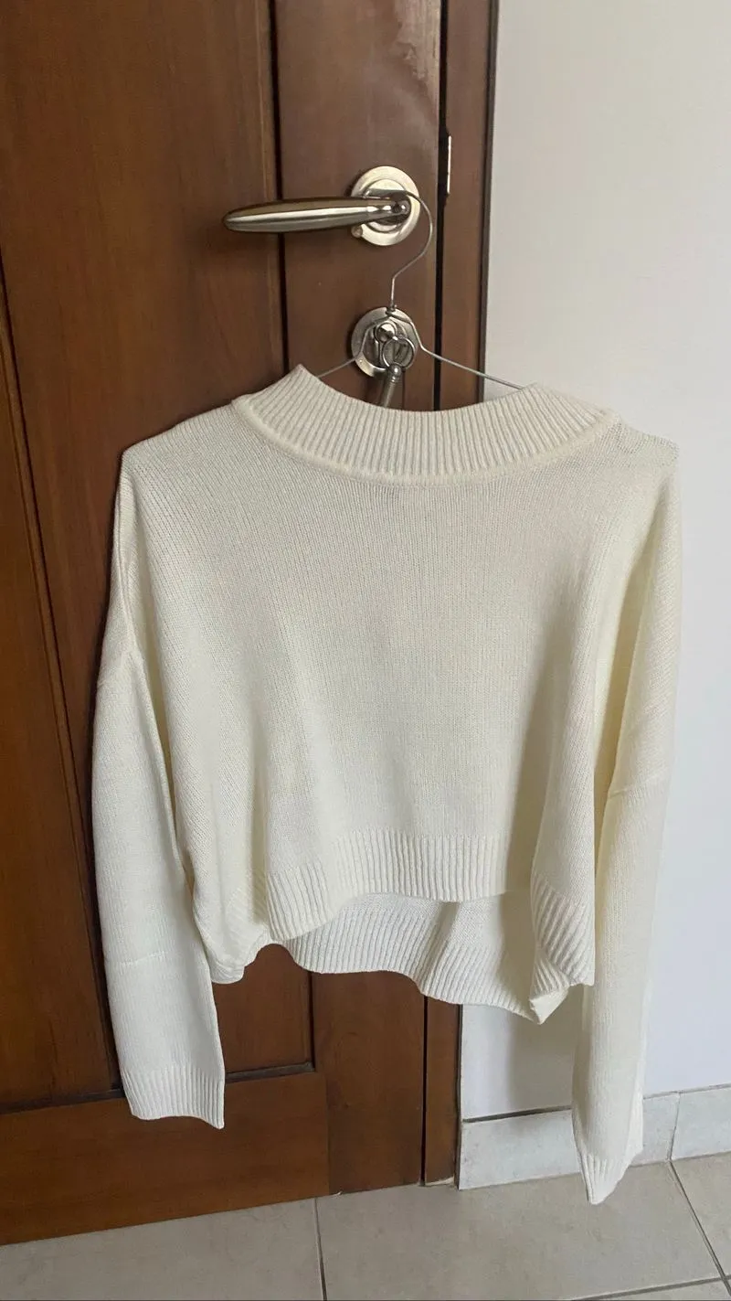 sheer sweater photo 1