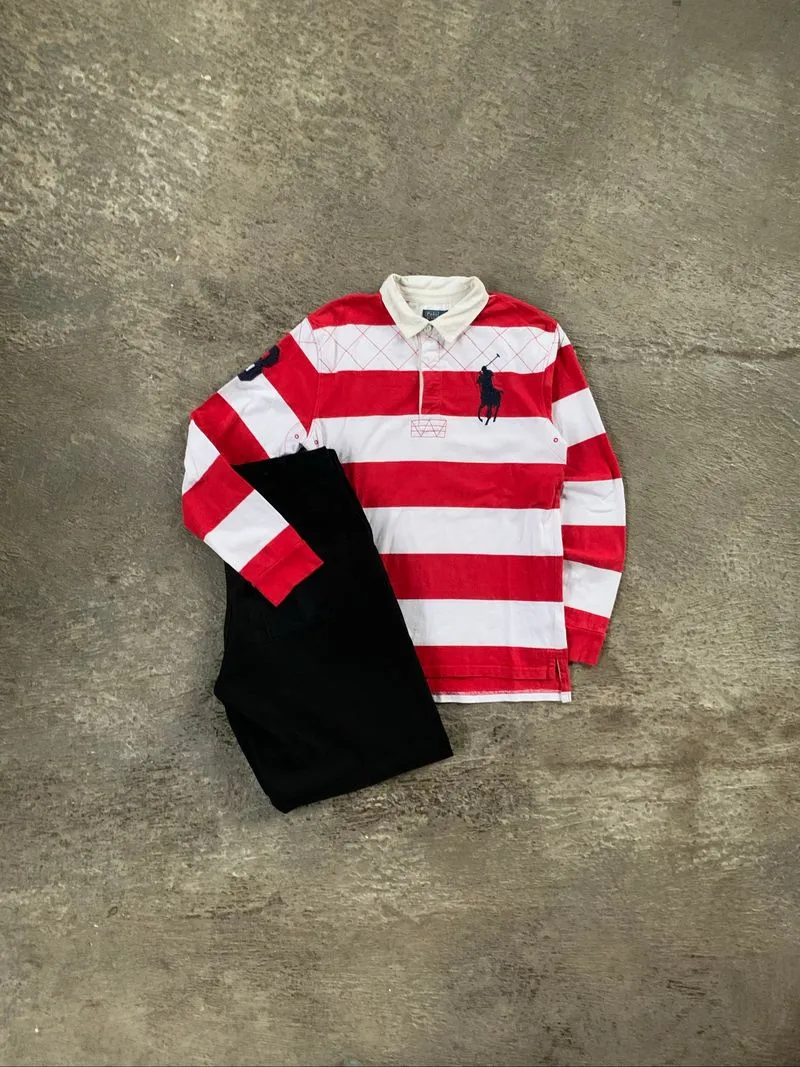rugby polo vintage photo 1