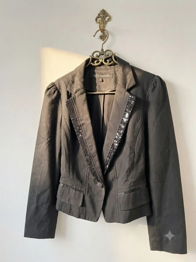 BLAZER CROP WANITA PREMIUM || NEW YORK photo 1