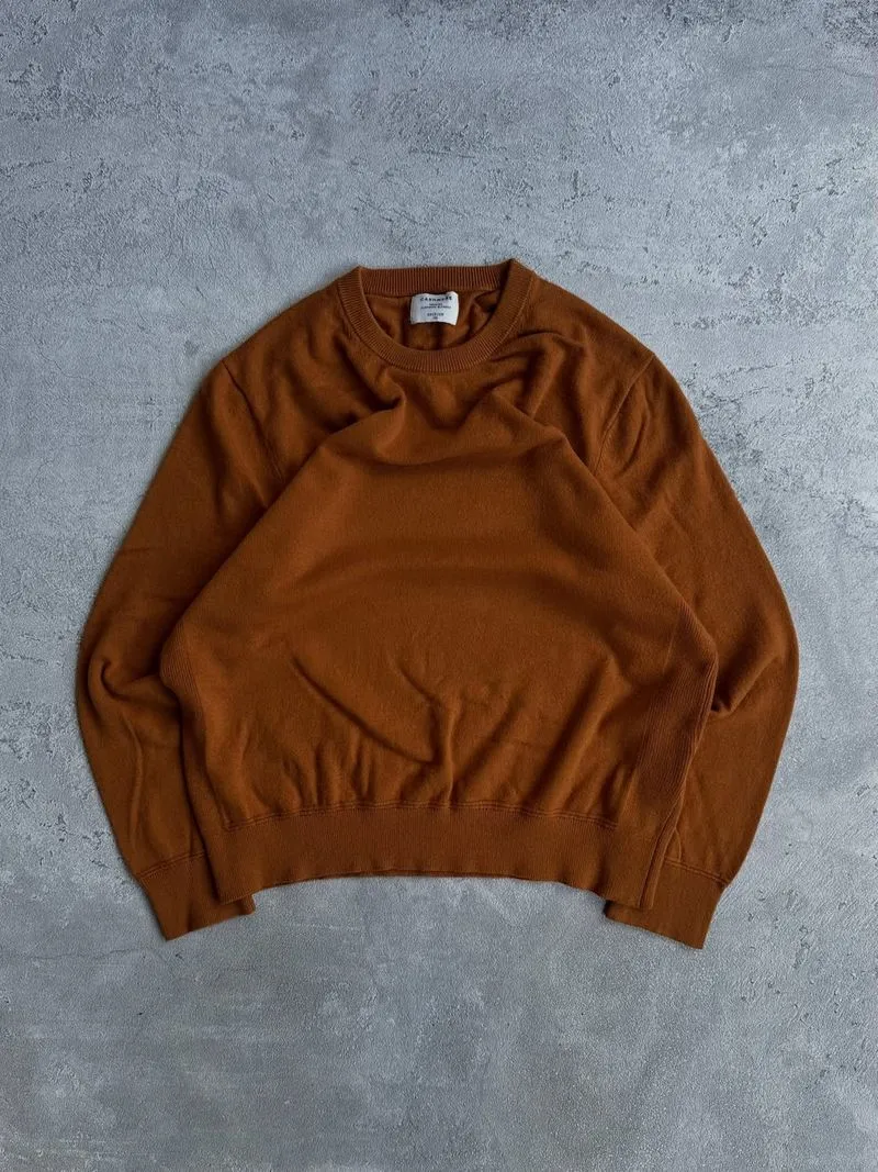 Cashmere knitwear basic sweater photo 1