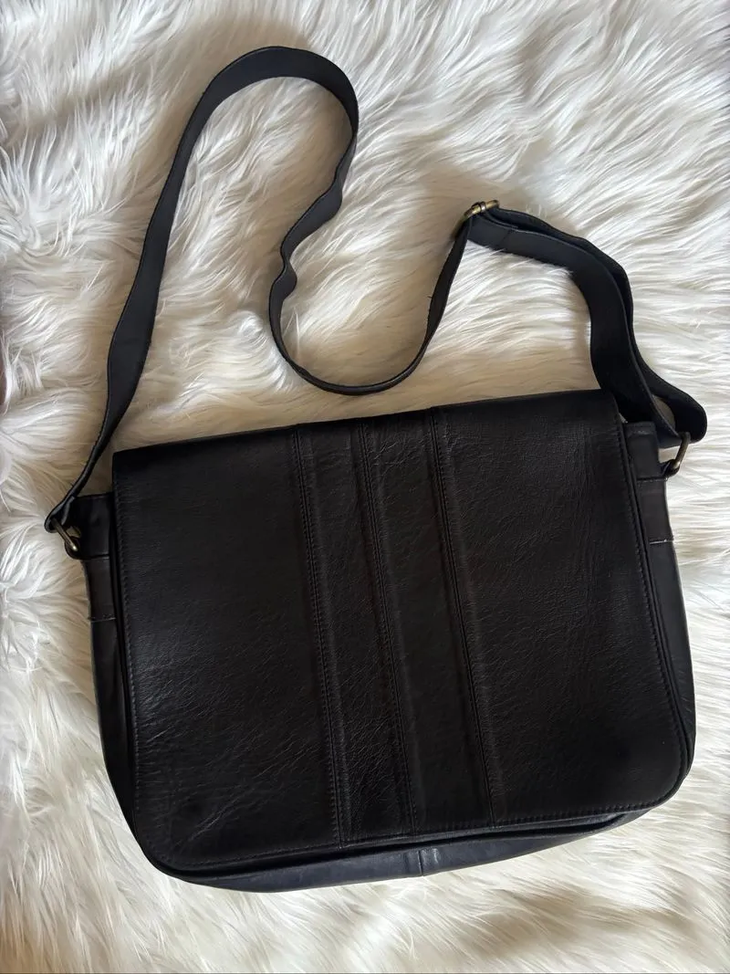 tas kulit messenger tas kulit slempang photo 1