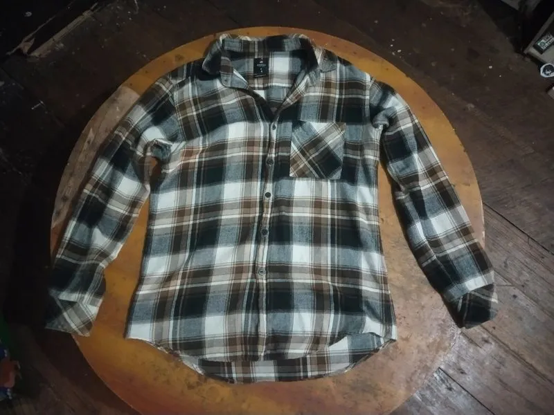 kemeja flannel photo 1