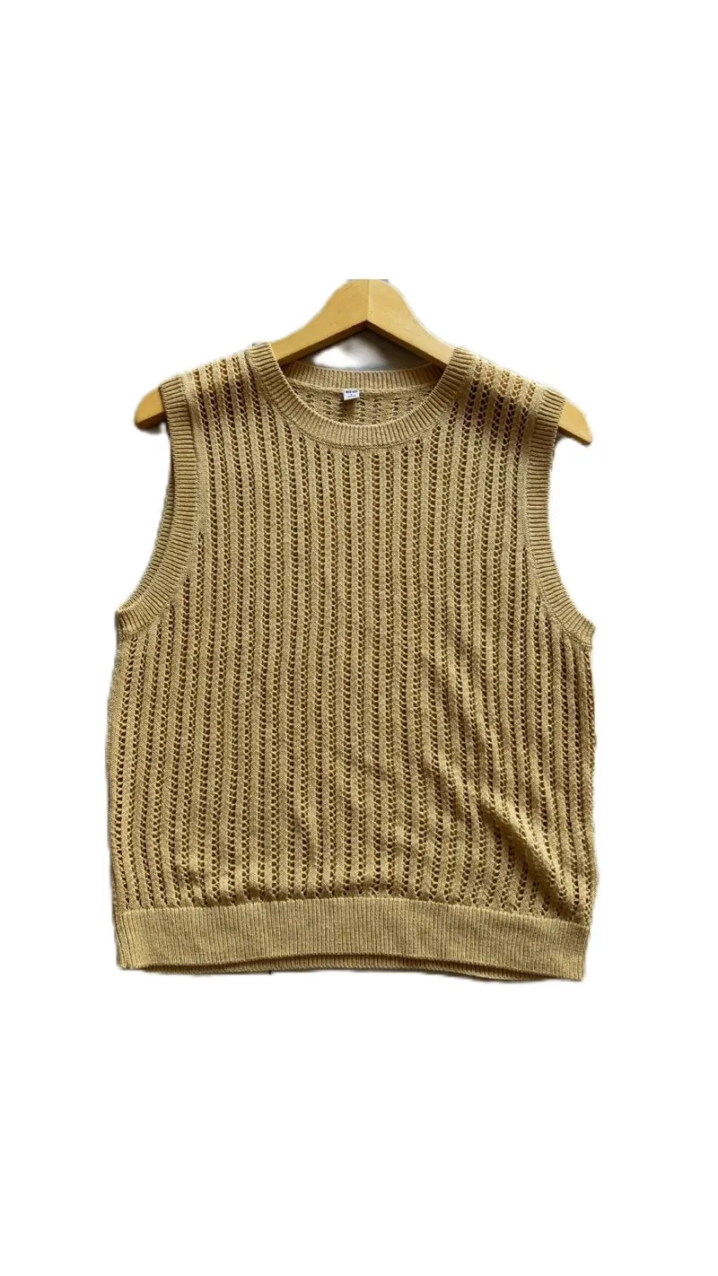 Vest / Sweater Uniqlo Size L Kuning Mustard  photo 1