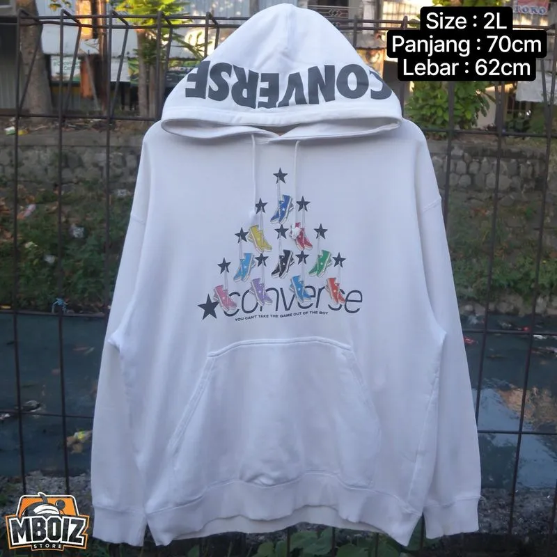 Hoodie Converse White photo 1