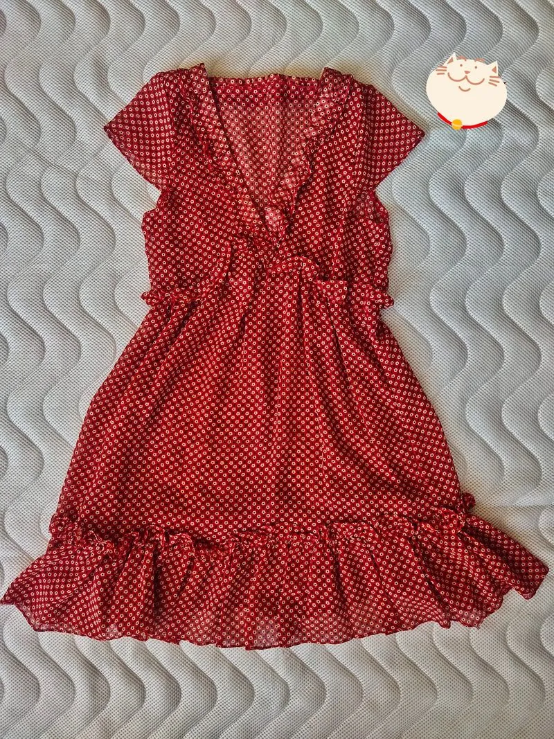 dress merah photo 1