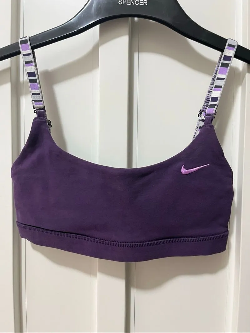 Nike Purple Sports Bra photo 1