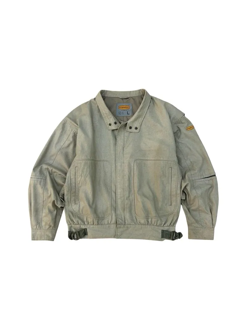 Vintage INTERMEZZO Bomber Jacket Avant-Garde photo 1