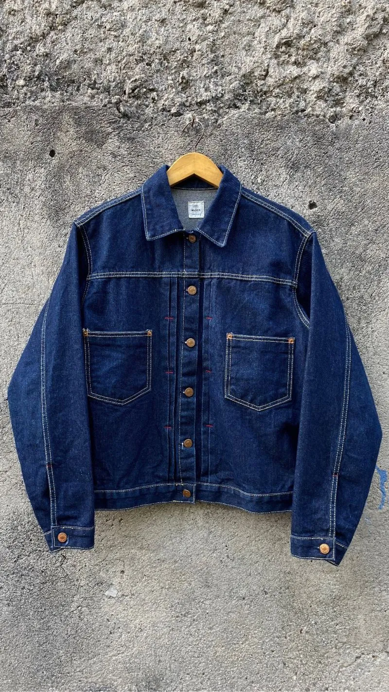 Block type 2 denim jacket photo 1