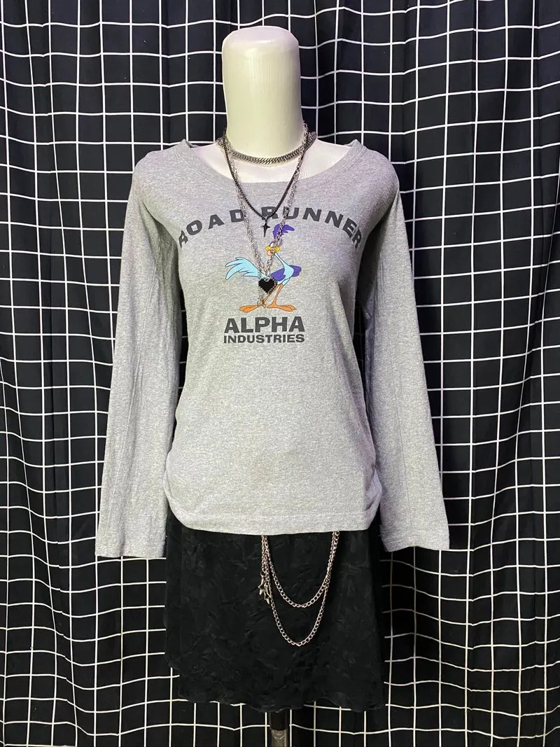 y2k alpha industries long sleeve photo 1