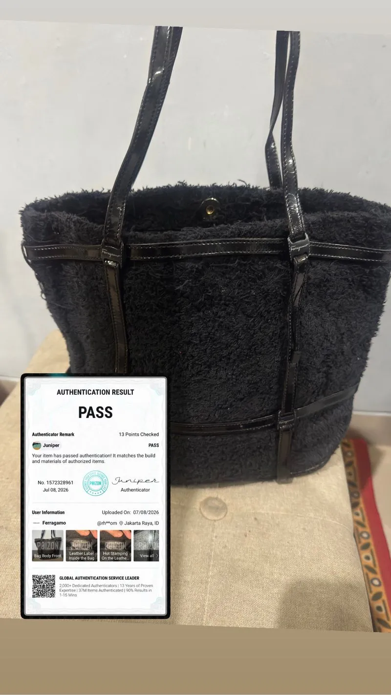 Salvatore Ferragamo tote bucket bag photo 1