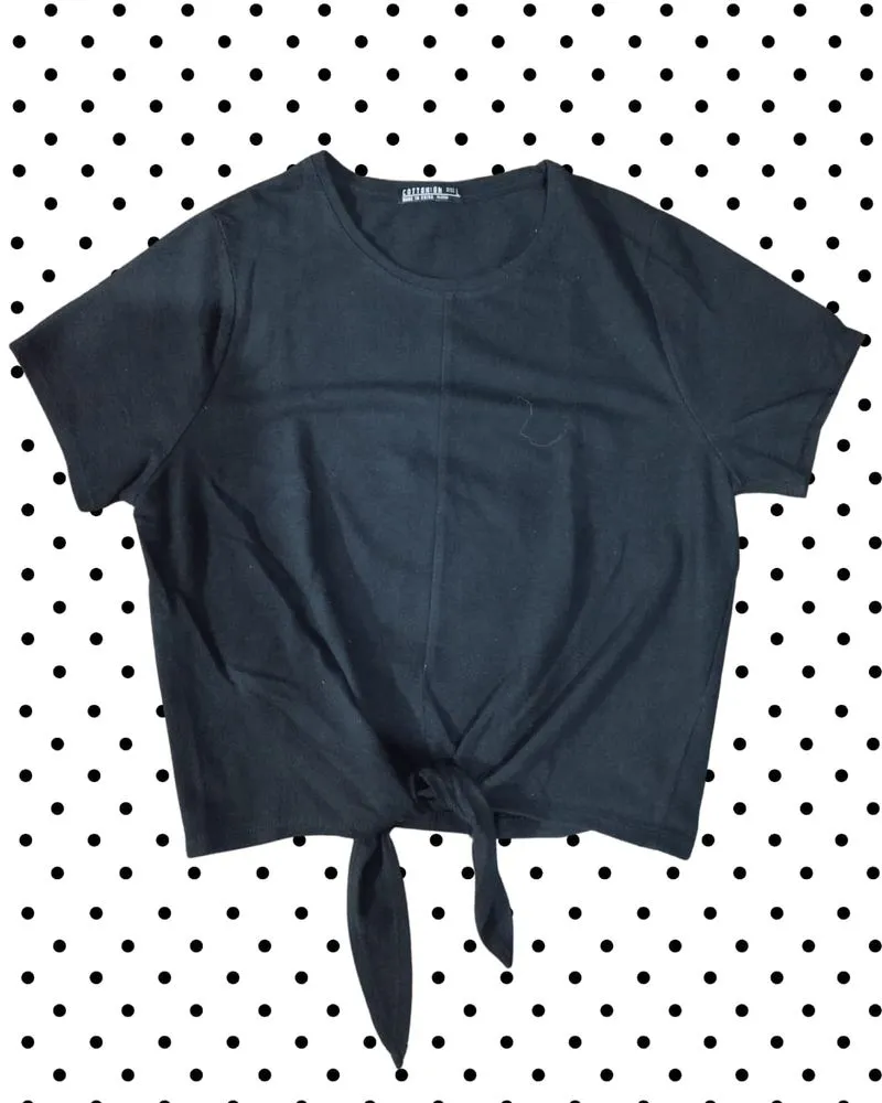 Crop Top Hitam Cotton On  photo 1