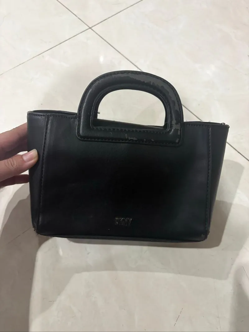 dkny handbag hitam photo 1