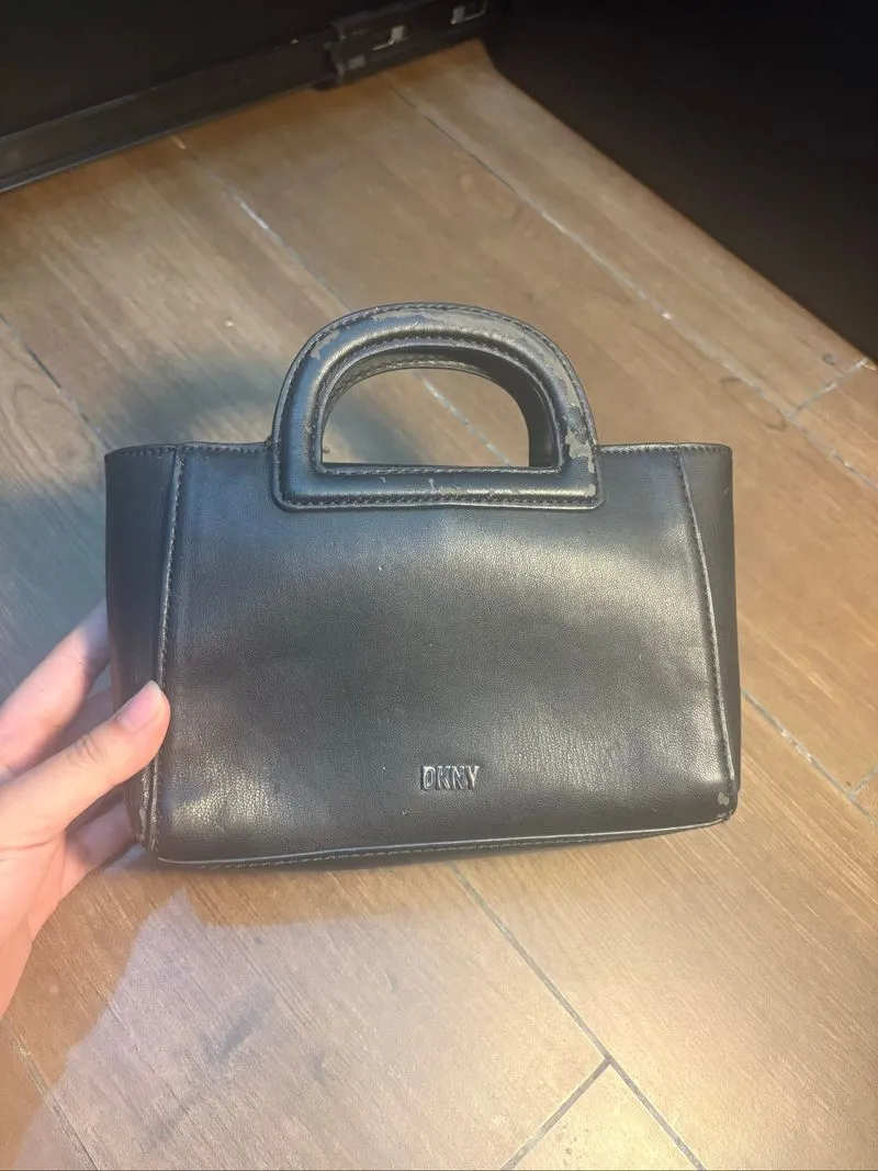 DKNY handbag hitam photo 1