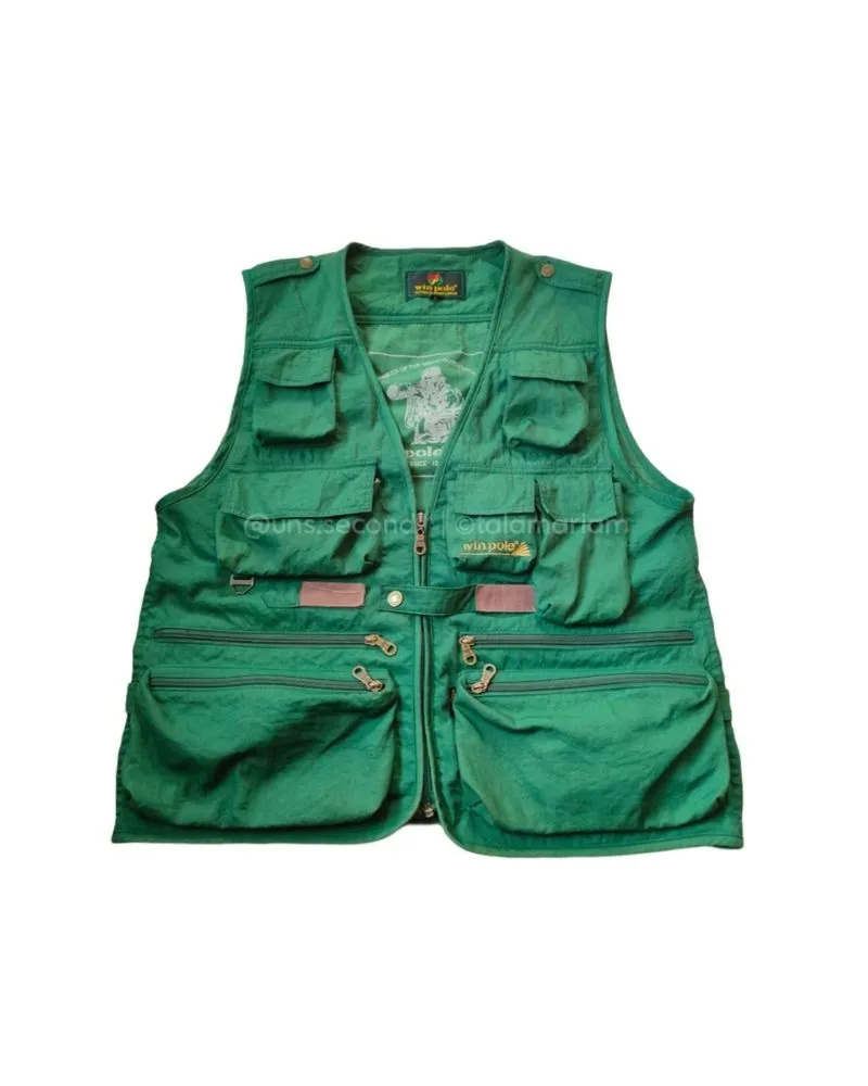 VEST FISHING ROMPI MANCING CARGO UTILITY VINTAGE | Winpole photo 1