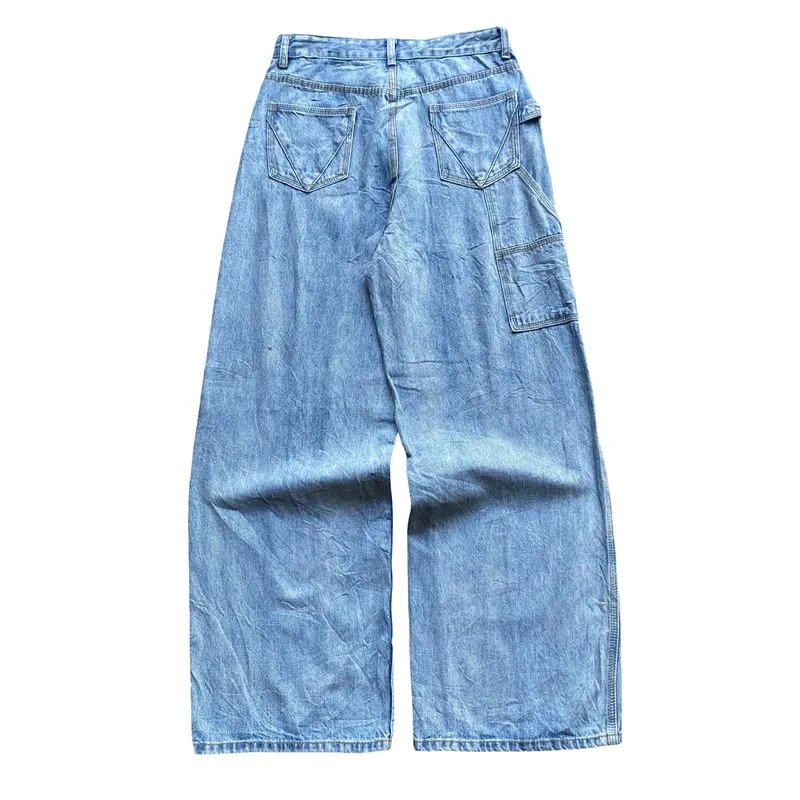 UNKNOWN Baggy Carpenter Denim Jeans Pants photo 1