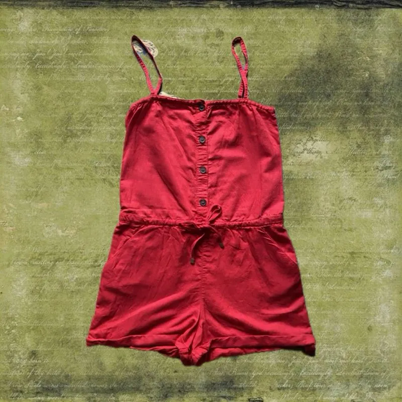 red jumpsuit whimsy  photo 1