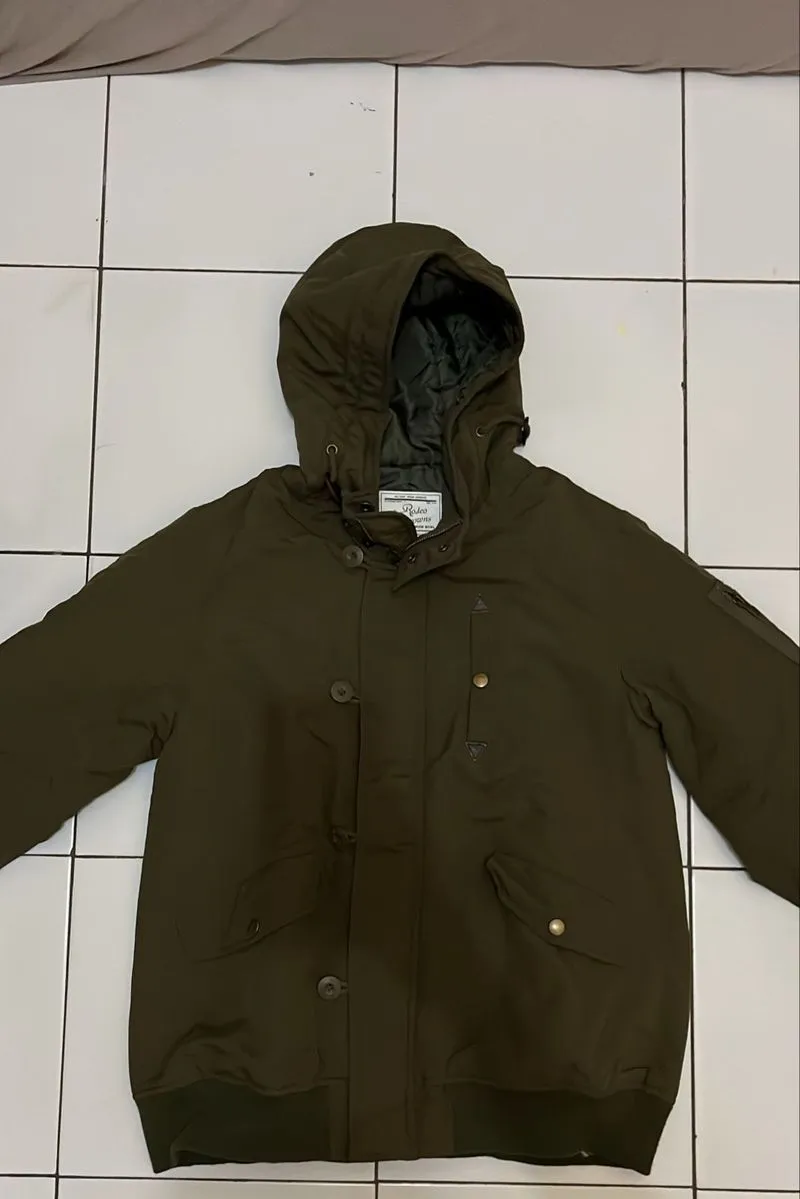 Rodeo Crowns Vintage Streetwear Parka Pria green photo 1