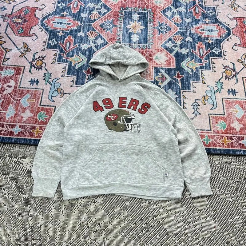 VINTAGE HOODIE LOGO7 49ers, size M photo 1