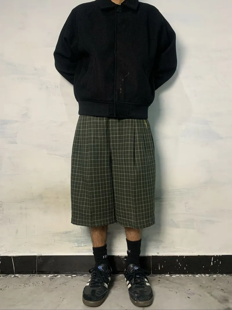 vtg jorts plaid photo 1