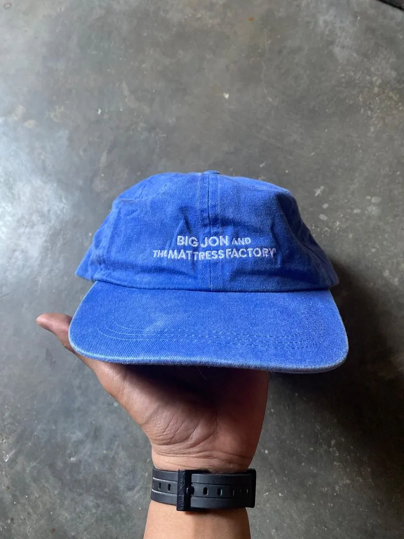 Vintage dad cap electric blue big jhon photo 1