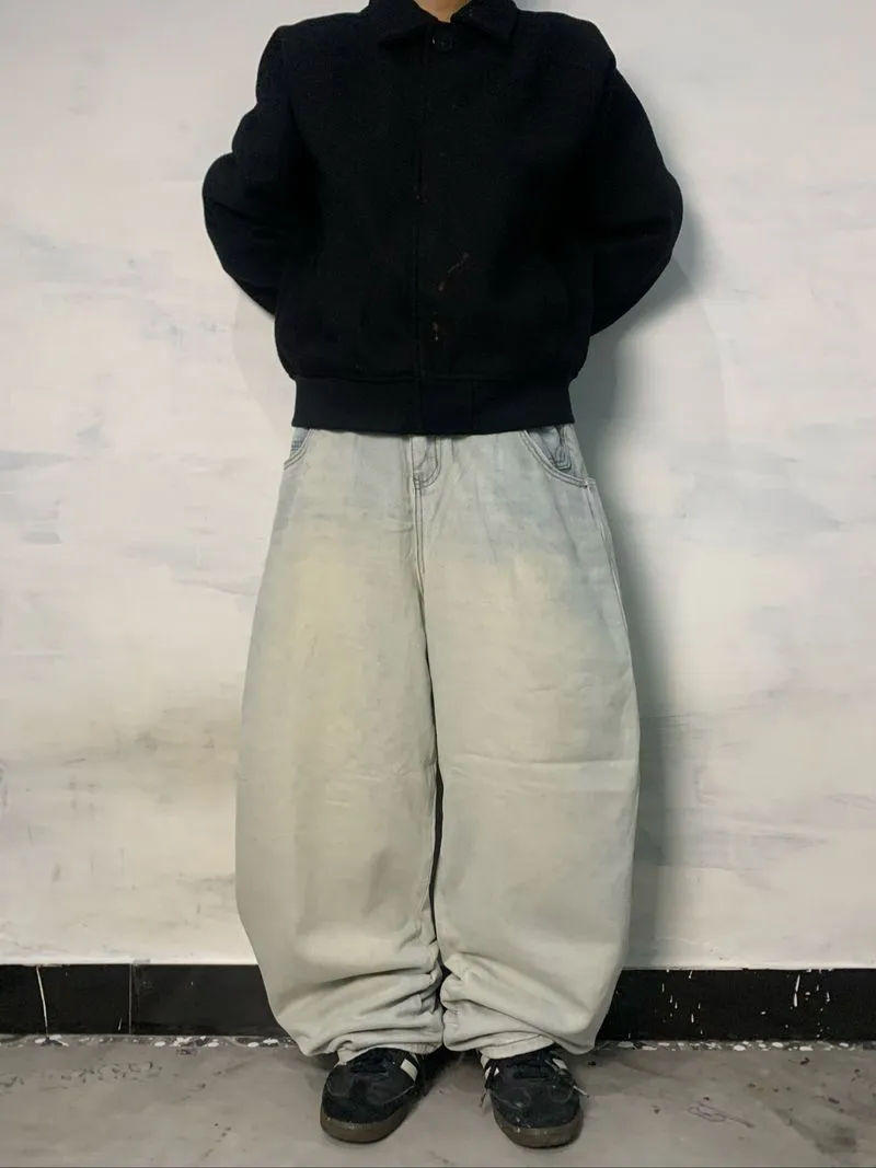 baggy jeans light blue photo 1