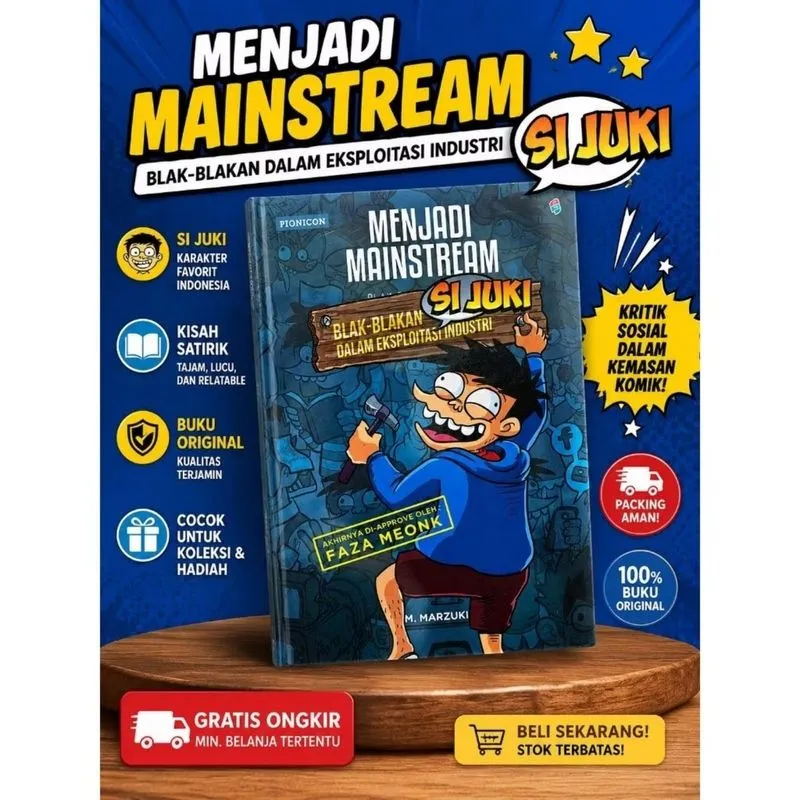 Menjadi Mainstream Si Juki Original Segel photo 1