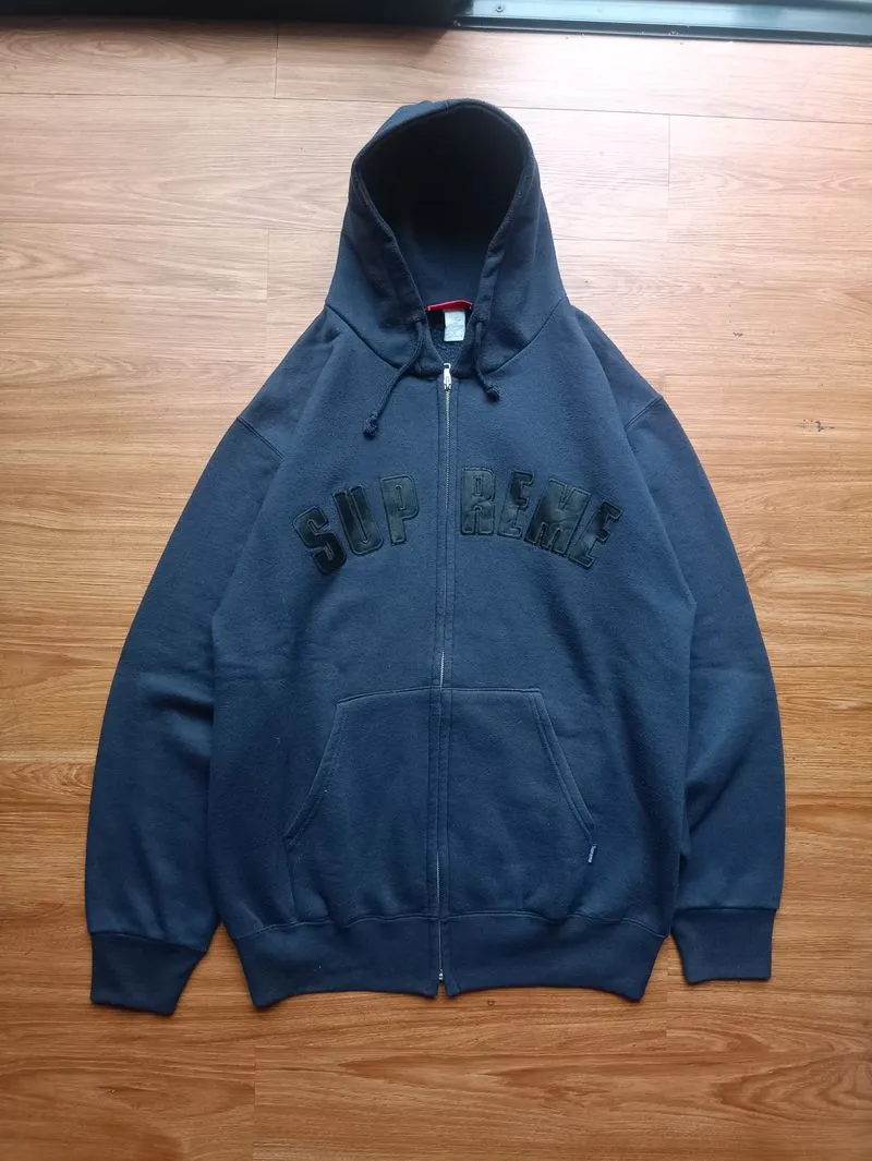 Supreme Streetwear Skater Hoody Pria navy photo 1