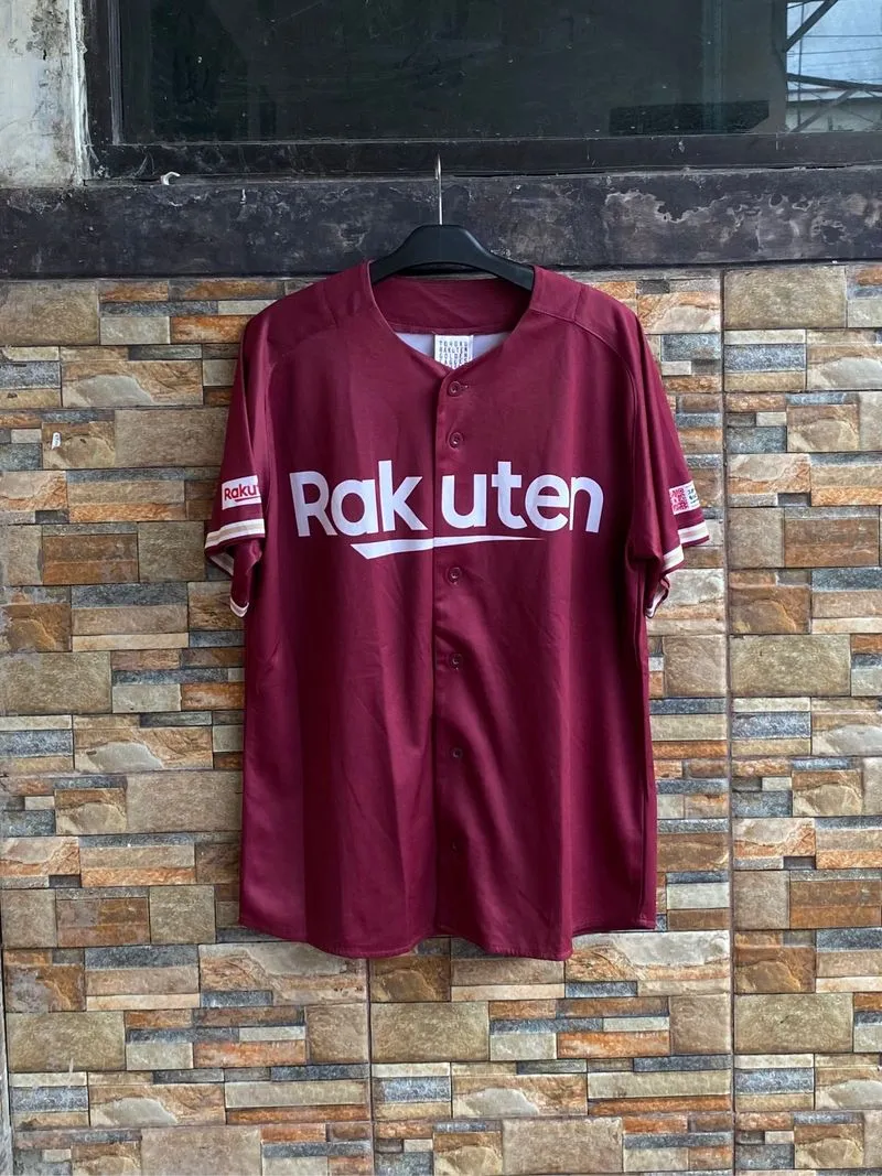 [Termurah] Baseball Jersey Rakuten Eagles Maroon Good Cond photo 1