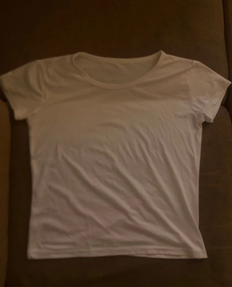 t-shirt putih polos  photo 1