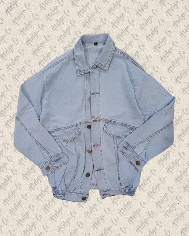 Jacket Denim Light Blue photo 1