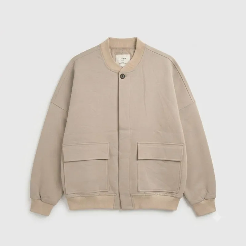 ASTERR Korean Scuba Cream Casual Jacket photo 1