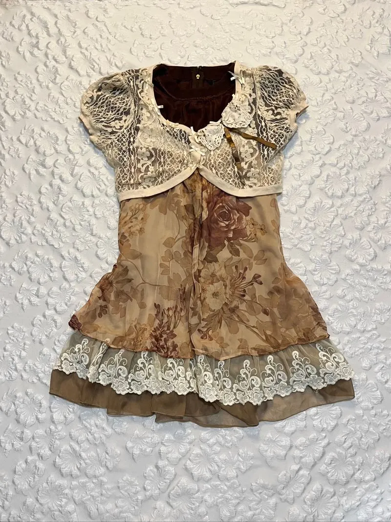 ♡✧ Vintage Coquette Mahogany Set  photo 1