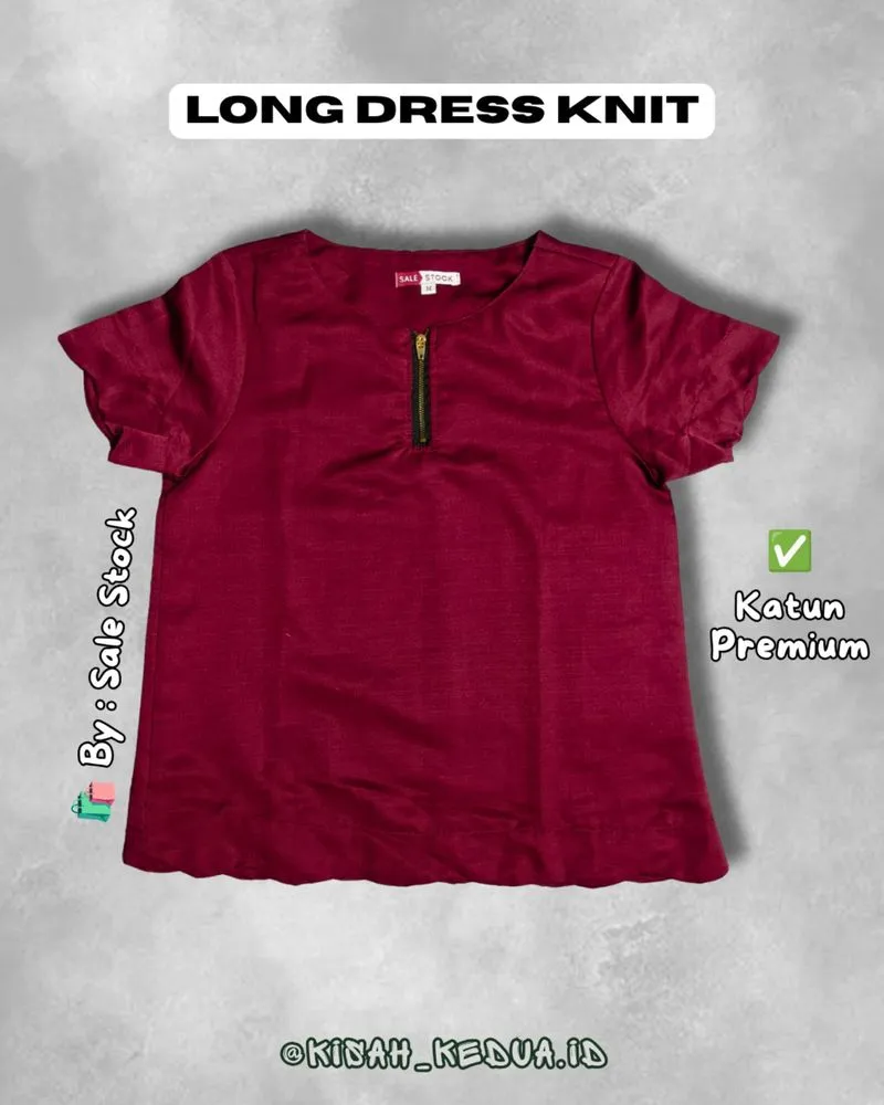 ATASAN CASUAL SALE STOCK (MAROON) photo 1