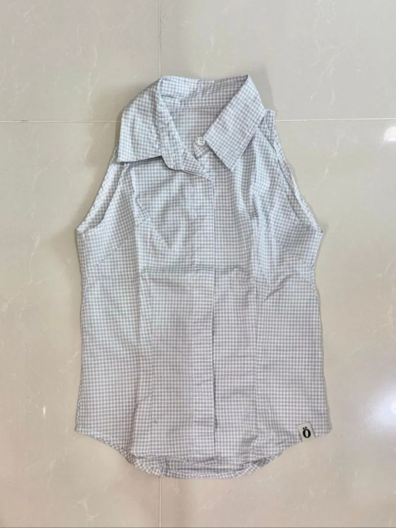ODDLY Heidi Halter Top Shirt Kemeja Sleeveless  photo 1