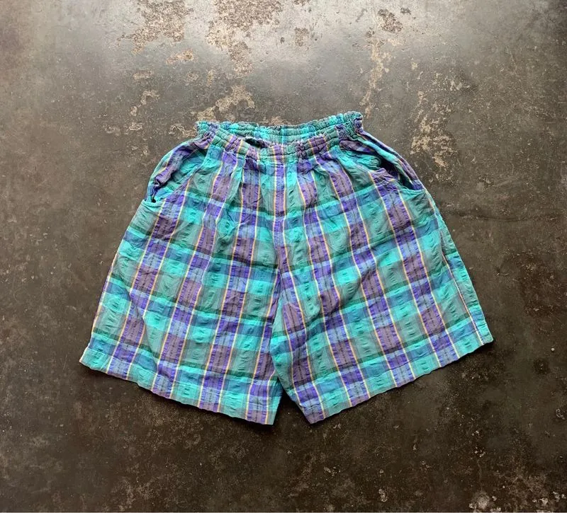 Short Pants Plaid Y2K photo 1