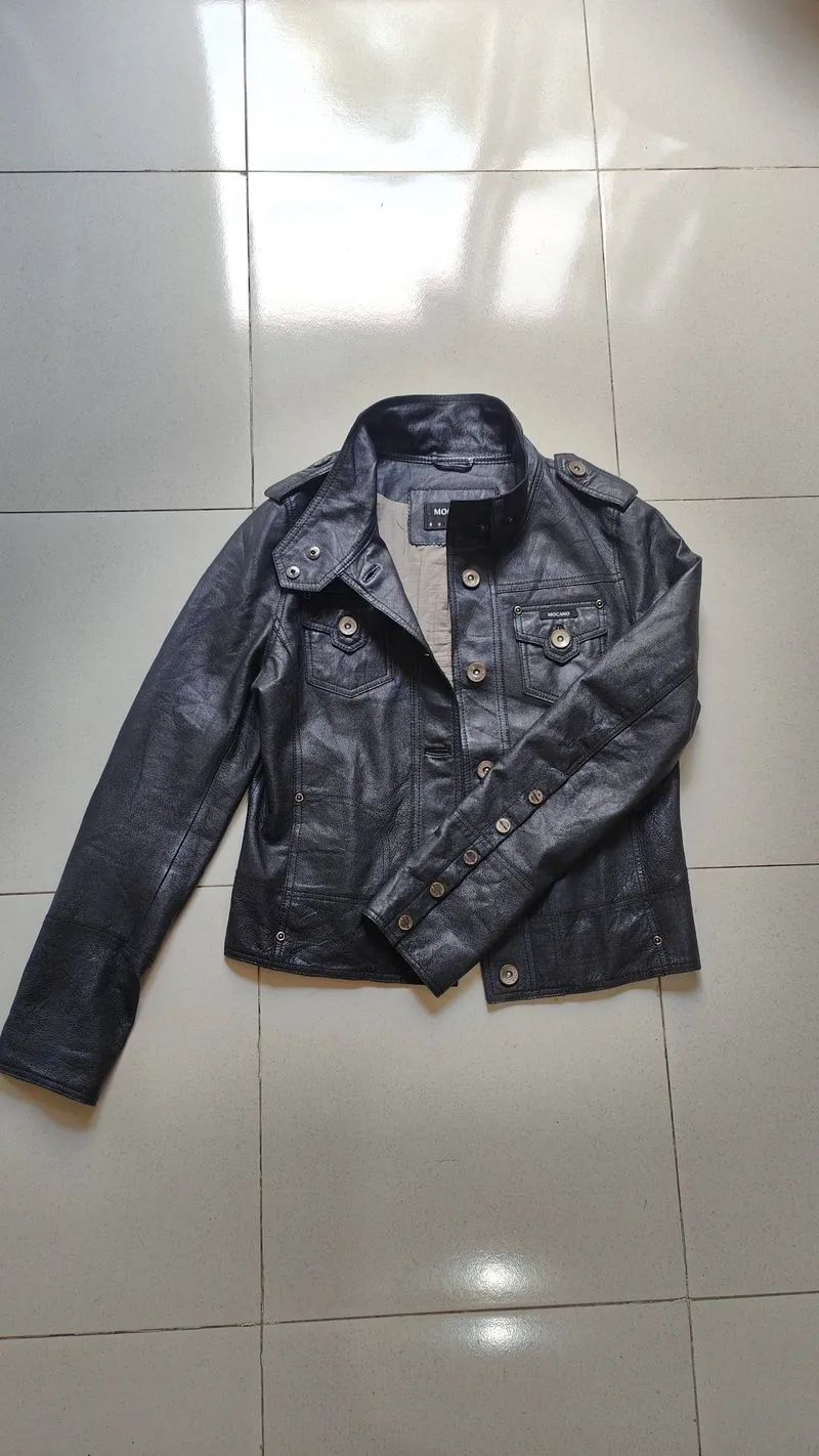 Mocano leather jacket, Goth avant garde Y2K grunge emo  photo 1
