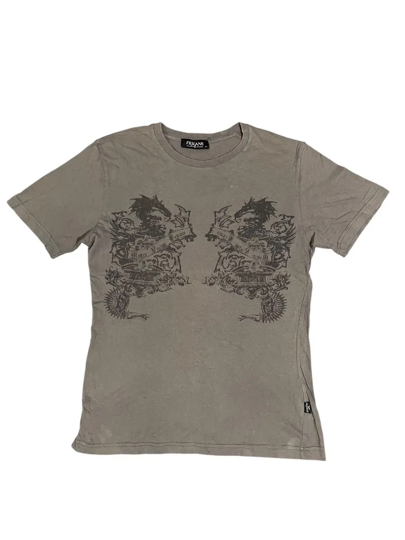 Y2K FRJeans Grunge Vkei T Shirt photo 1