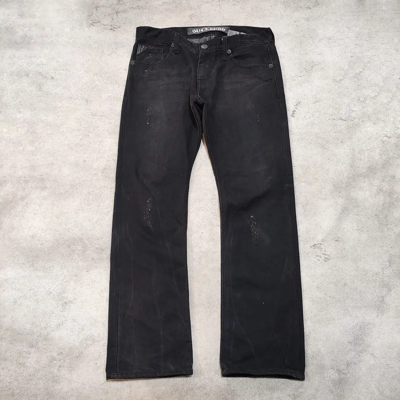 Buckaroo Denim Black Wash Ripped Jeans Pants  photo 1