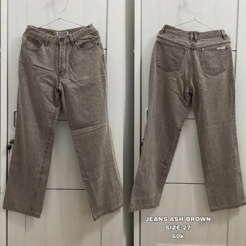 jeans ash brown photo 1