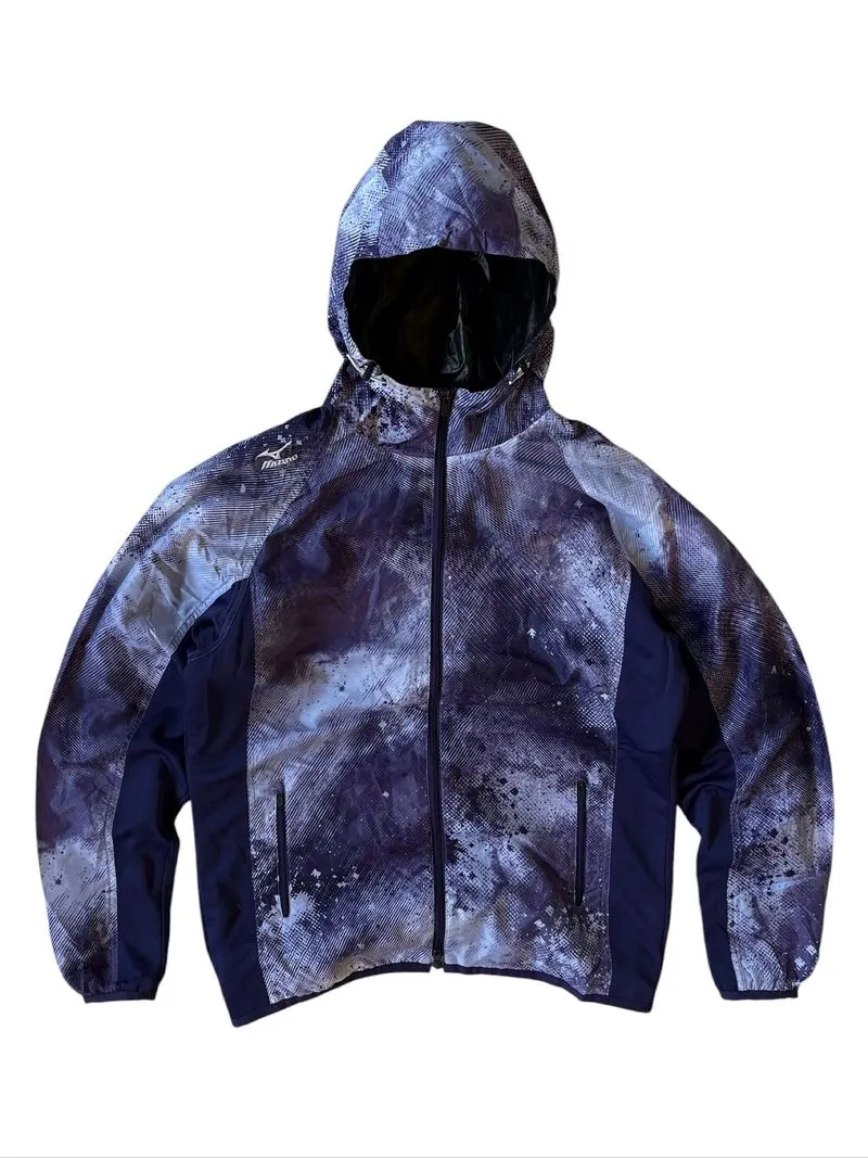 MIZUNO PATTERN DOUBLE ZIPPER JACKET photo 1