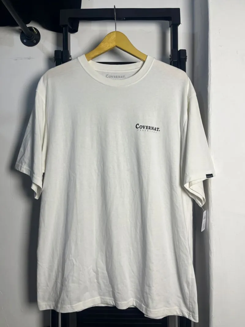 Tee COVERNAT Basic White  photo 1