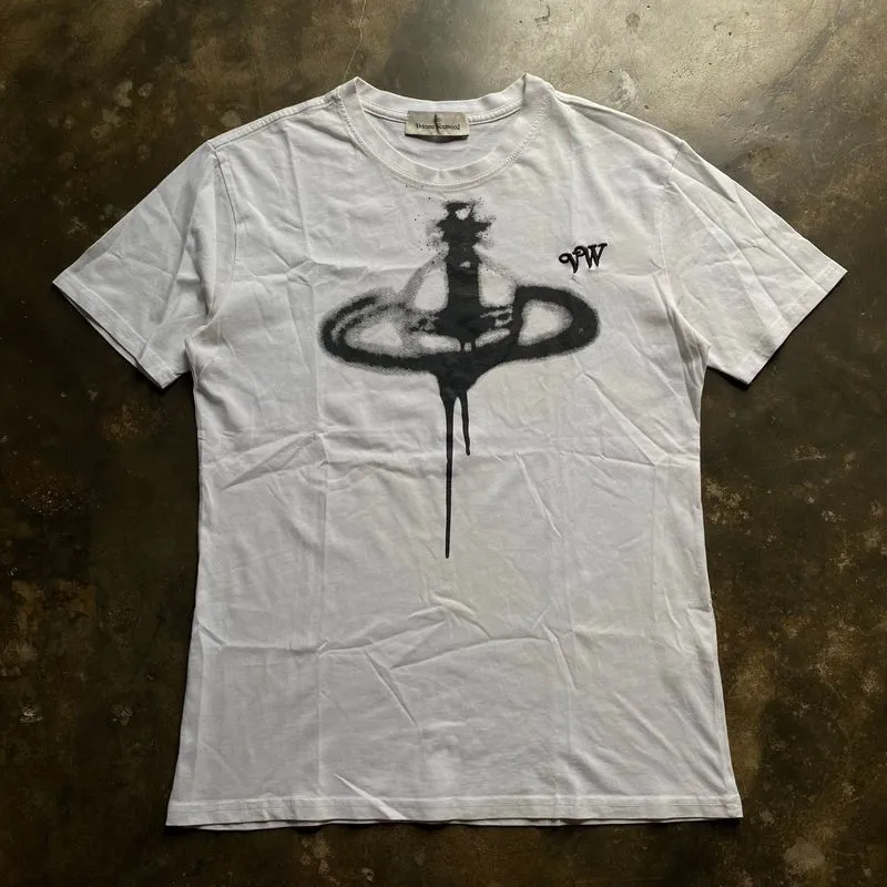 LUXURY VIVIENNE WEST WOOD GRAPHIC LOGO TEE photo 1