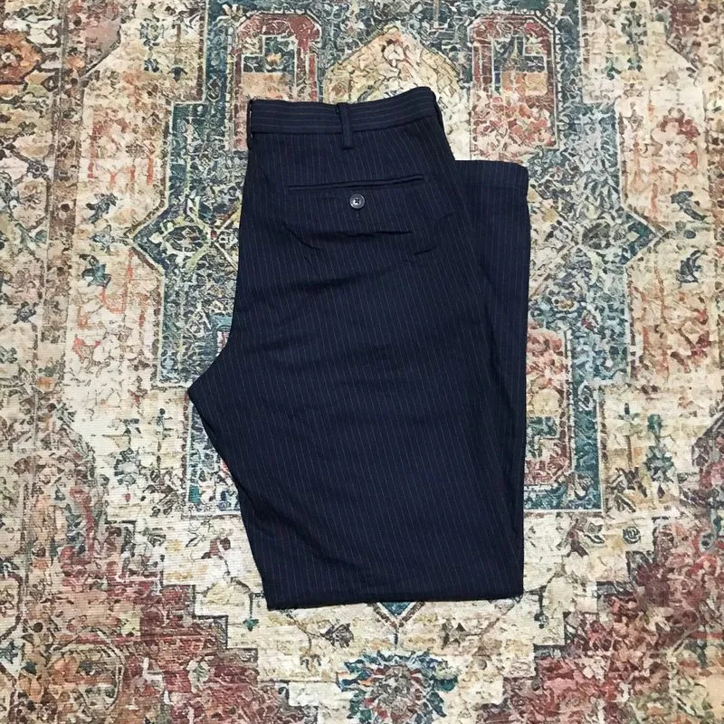Chino Pants Striped Uniqlo Heattech  photo 1