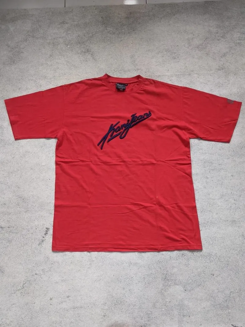 Vintage 90s Karl Kani Tshirt Embroideri Logo photo 1