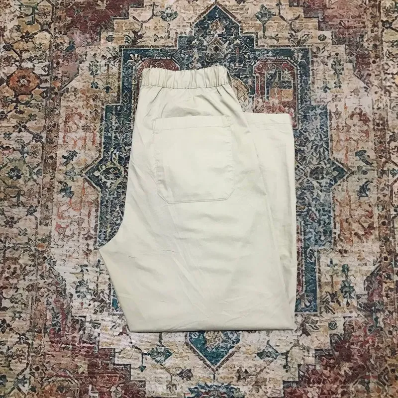 Chino Curved Tuck Ankle Pants GU by Uniqlo  photo 1
