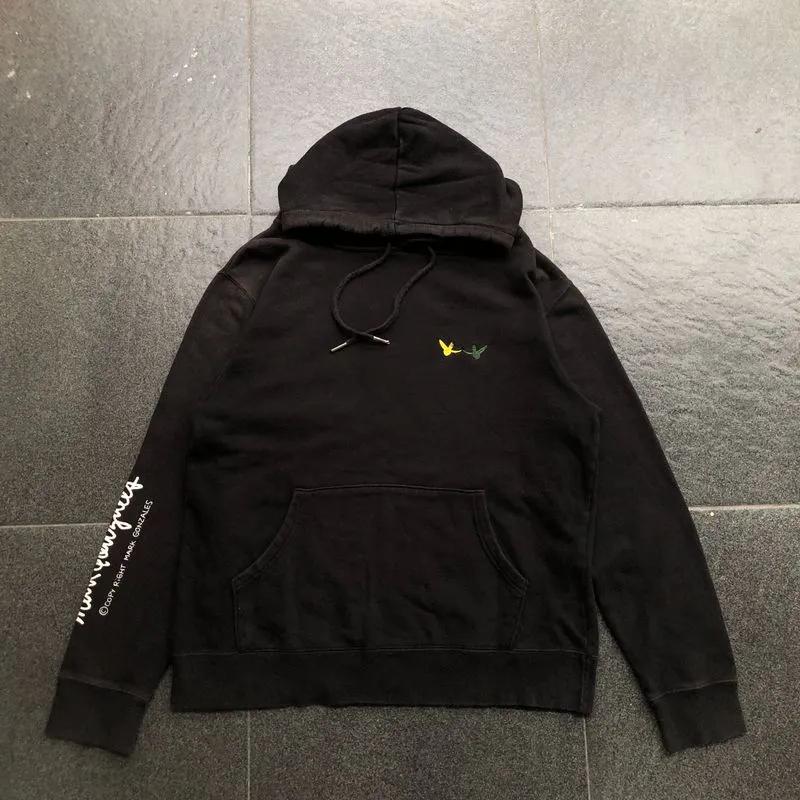 Mark Gonzales Vintage Streetwear Hoody Pria black photo 1