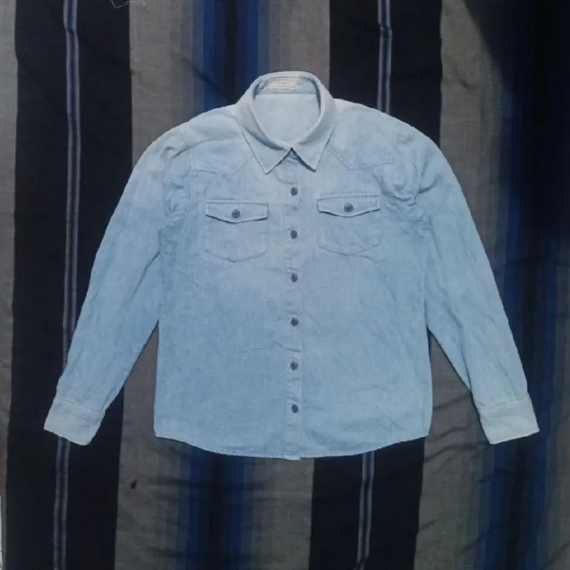 Kemeja Jeans Browny Japan SZ S  photo 1