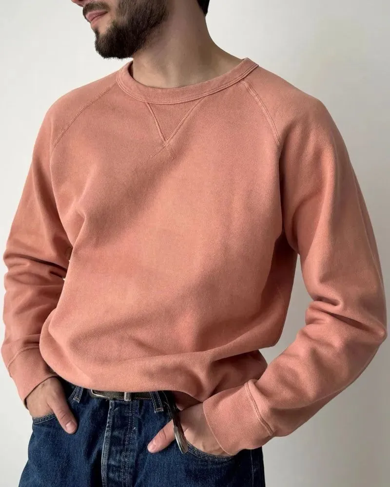 Uniqlo Peach Sweatshirts Crewneck Basic Color Cotton photo 1