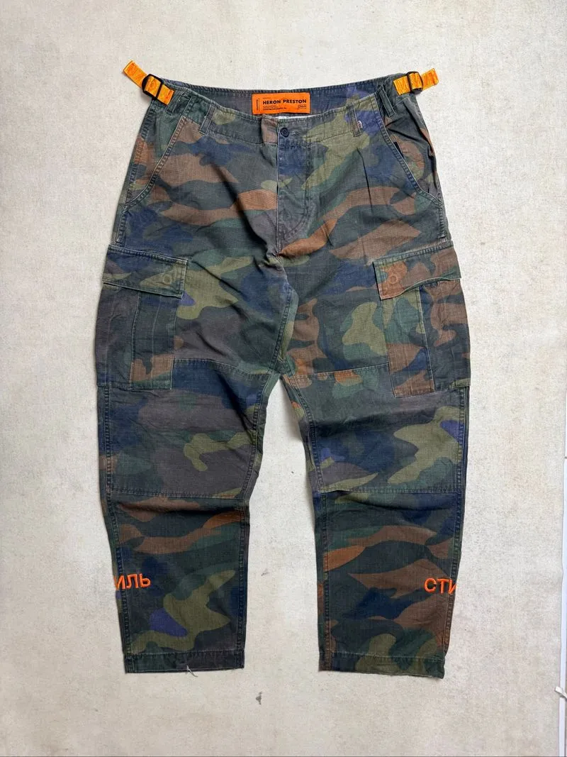 Heron Preston Italy Utility Camo Cargo Pants photo 1