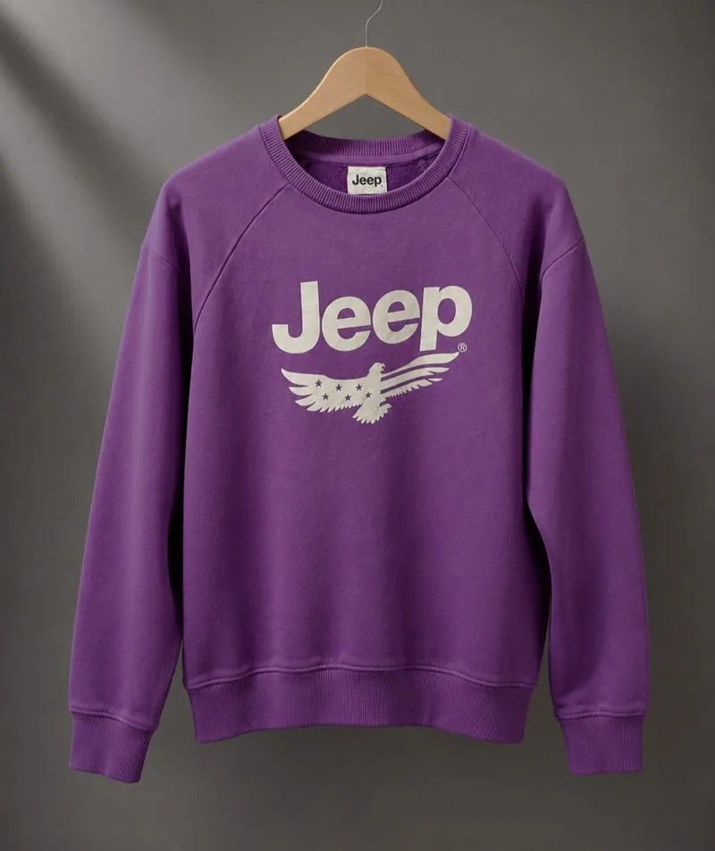 Jeep Baju Lengan Panjang Second Branded Crewneck Unisex. photo 1